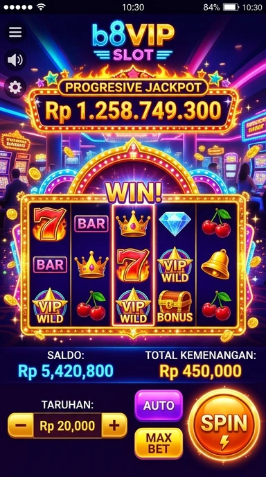 Cuplikan layar menu unduhan b8vip untuk perangkat Android