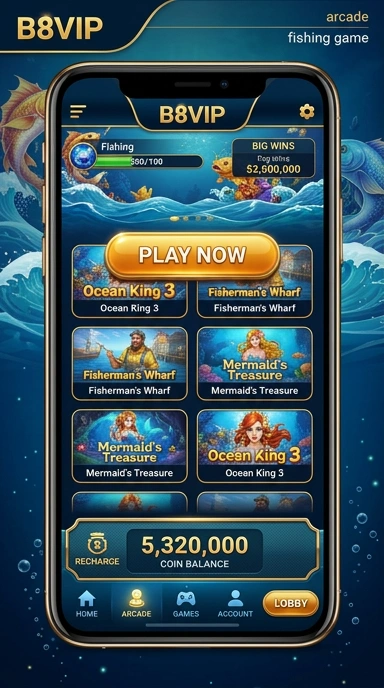 Galeri pratinjau visual b8vip build APK resmi terbaru
